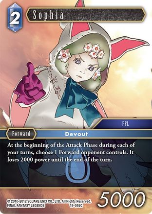 Sophia (19-095C) - From Nightmares Foil
