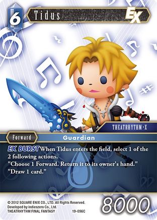 Tidus EX (19-096C) (19-096C) - From Nightmares Foil