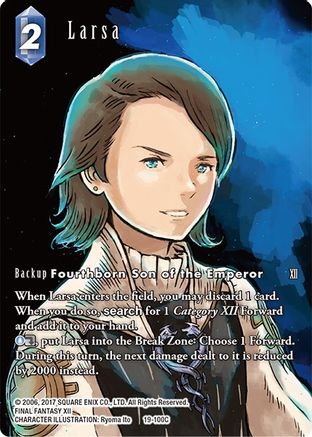 Larsa (Full Art) (19-100C) - From Nightmares Foil