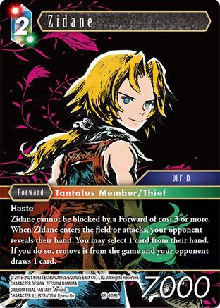 Zidane (19-108L) - From Nightmares Foil