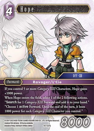 Hope (19-137S) - From Nightmares Foil