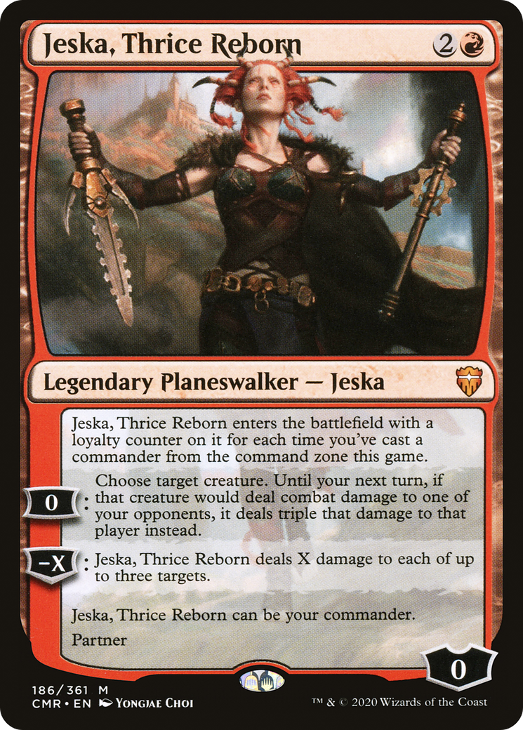 Jeska, Thrice Reborn (CMR-186) - Commander Legends Foil
