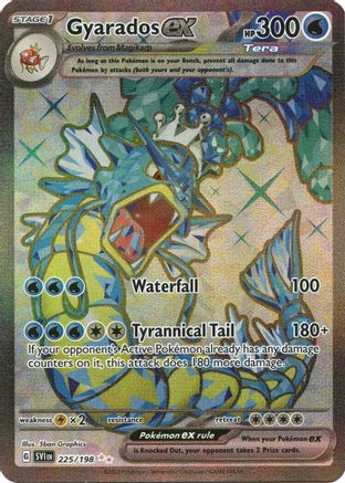 Gyarados ex 225/198 - Holofoil SV01 Scarlet & Violet Base Set - Ultra Rare