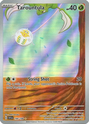 Tarountula 199/198 - Holofoil SV01 Scarlet & Violet Base Set - Illustration Rare