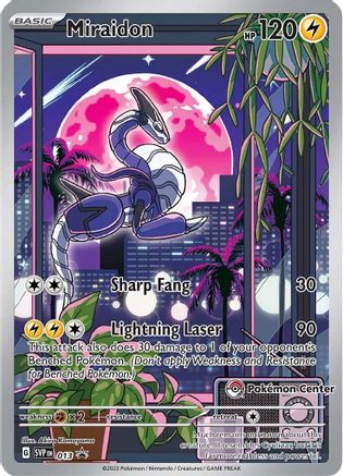 Miraidon 013 - Holofoil SV Scarlet & Violet Promo Cards - Promo