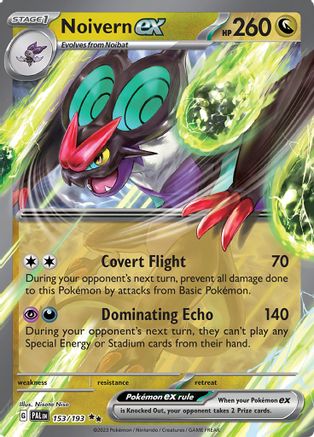 Noivern ex 153/193 - Holofoil SV02 Paldea Evolved - Double Rare