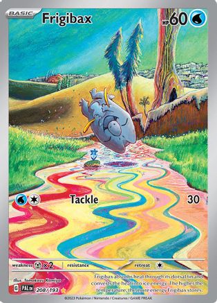 Frigibax 208/193 - Holofoil SV02 Paldea Evolved - Illustration Rare