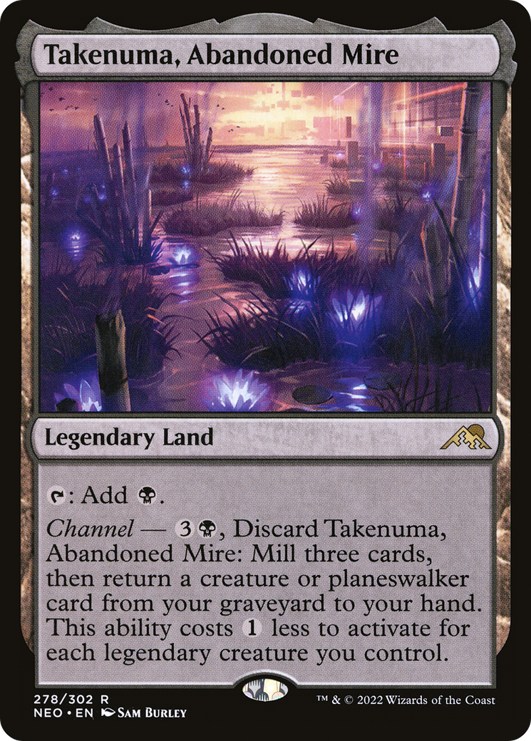 Takenuma, Abandoned Mire (NEO-278) - Kamigawa: Neon Dynasty