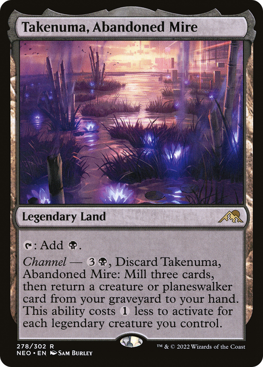 Takenuma, Abandoned Mire (NEO-278) - Kamigawa: Neon Dynasty