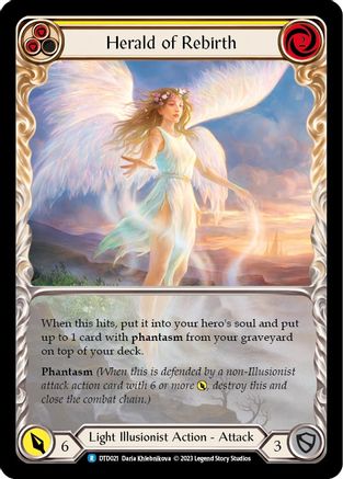 Herald of Rebirth (Yellow) (DTD021) - Dusk till Dawn