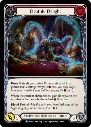 Deathly Delight (Red) (DTD143) - Dusk till Dawn