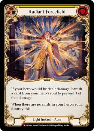 Radiant Forcefield (DTD081) - Dusk till Dawn Rainbow Foil