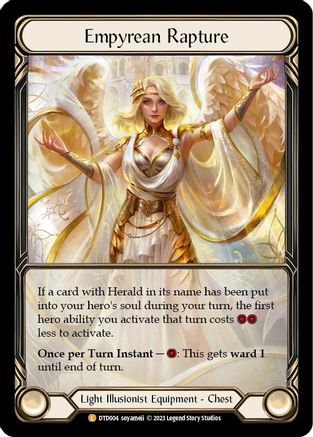Empyrean Rapture (Extended Art) (DTD004) - Dusk till Dawn Cold Foil