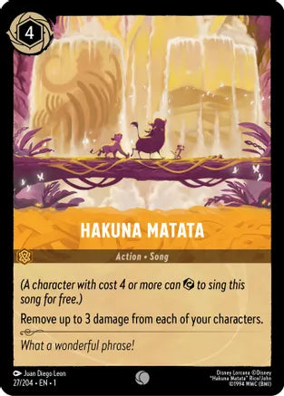 Hakuna Matata / Common / LOR1