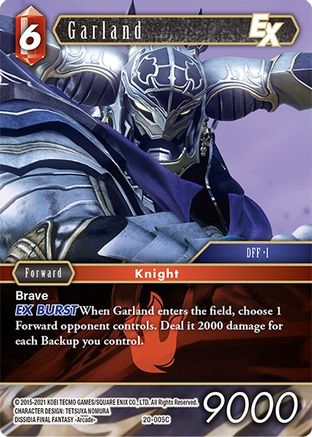 Garland EX (20-005C) - Dawn of Heroes