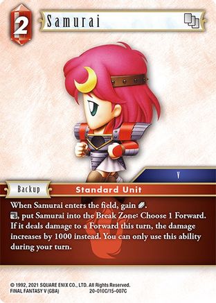 Samurai (20-010C/15-007C) - Dawn of Heroes
