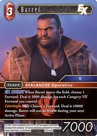 Barret EX (20-016R) - Dawn of Heroes