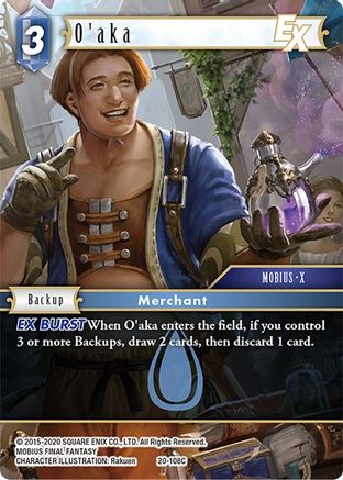 O'aka EX (20-108C) - Dawn of Heroes Foil