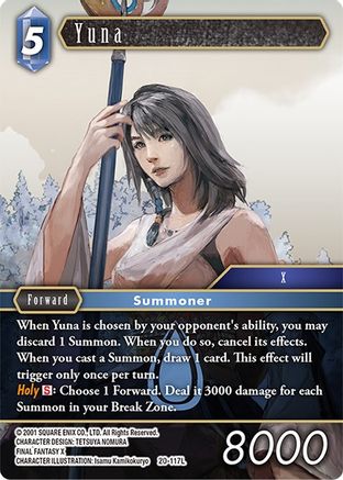 Yuna (20-117L) - Dawn of Heroes