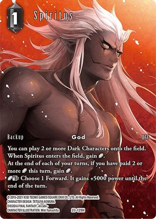 Spiritus (Full Art) (20-129H) - Dawn of Heroes Foil