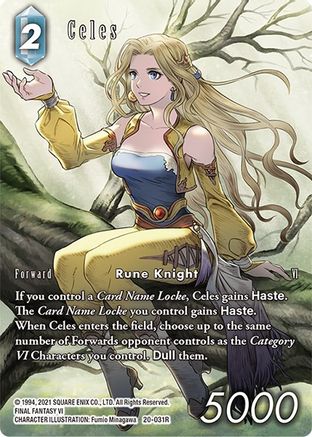 Celes (Full Art) (20-031R) - Dawn of Heroes Foil