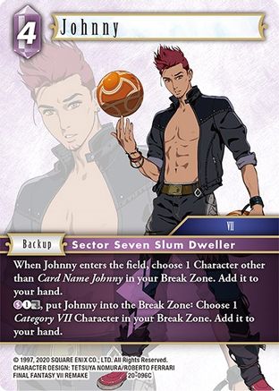 Johnny (20-096C) - Dawn of Heroes Foil