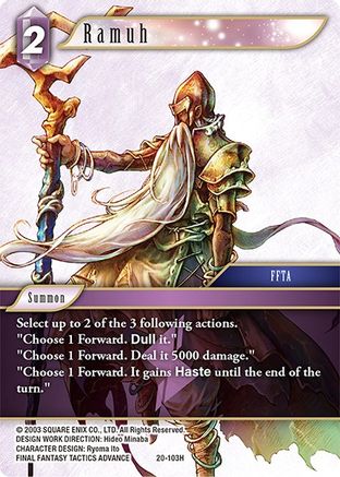 Ramuh (20-103H) - Dawn of Heroes