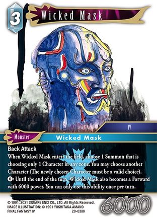 Wicked Mask (20-038H) - Dawn of Heroes