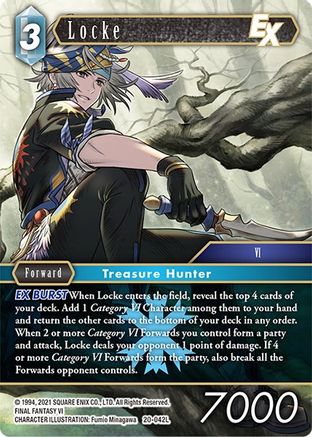Locke EX (20-042L) - Dawn of Heroes Foil