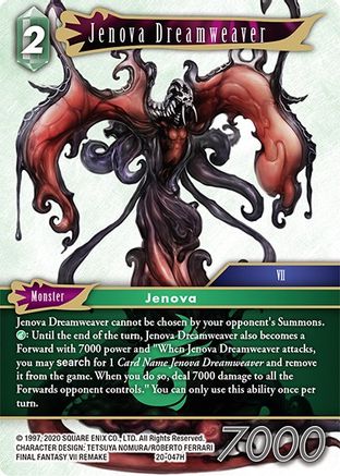 Jenova Dreamweaver (20-047H) - Dawn of Heroes Foil