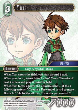 Yuri (20-060R) - Dawn of Heroes Foil