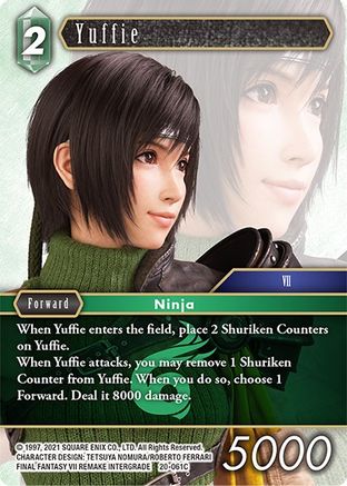 Yuffie (20-061C) - Dawn of Heroes Foil