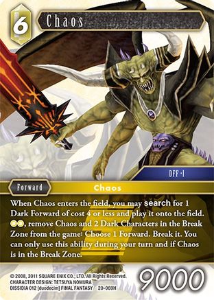 Chaos (20-069H) - Dawn of Heroes