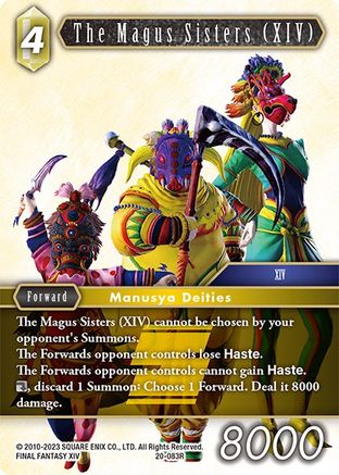The Magus Sisters (XIV) (20-083R) - Dawn of Heroes Foil