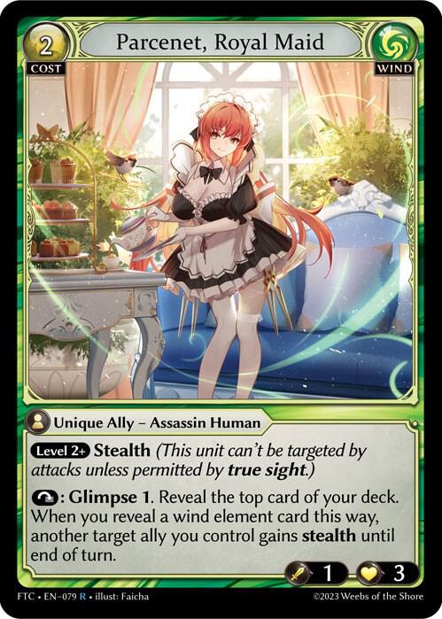 Parcenet, Royal Maid / Rare / FTC