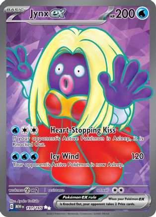 Jynx ex 191/165 - Holofoil SV Scarlet & Violet 151