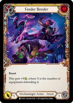 Fender Bender (Yellow) (EVO211) - Bright Lights