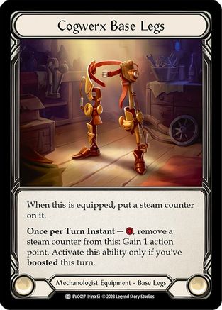 Cogwerx Base Legs (EVO017) - Bright Lights Cold Foil