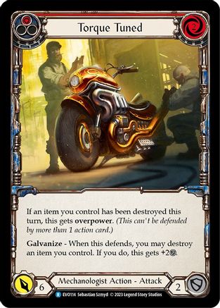 Torque Tuned (Red) (EVO114) - Bright Lights