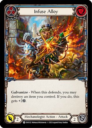 Infuse Alloy (Blue) (EVO122) - Bright Lights