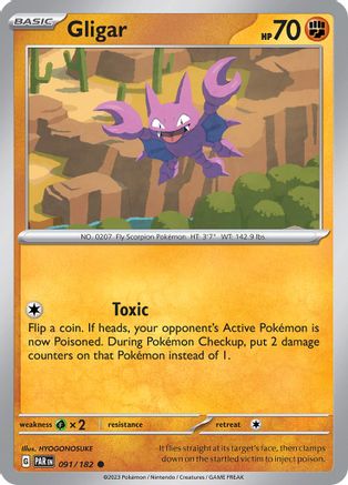 Gligar 091/182 SV04 Paradox Rift - Common