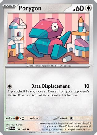 Porygon 142/182 SV04 Paradox Rift - Common
