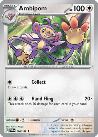 Ambipom 146/182 SV04 Paradox Rift - Uncommon