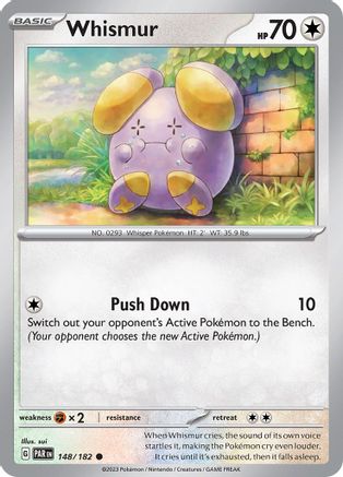 Whismur 148/182 SV04 Paradox Rift - Common