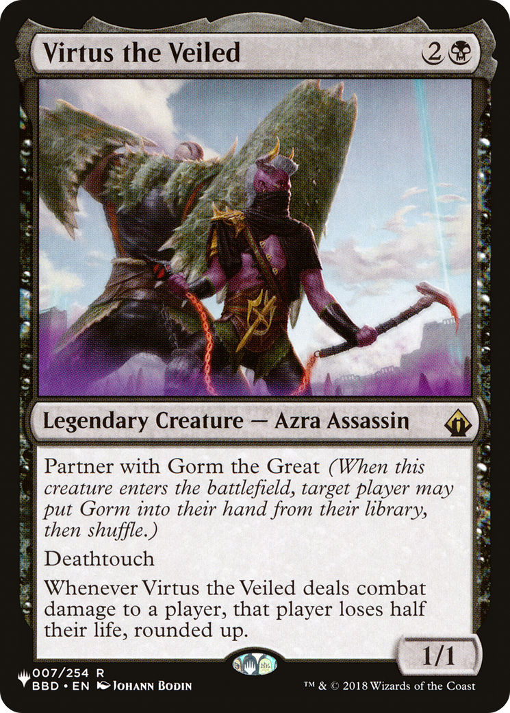 Virtus the Veiled (LIST-BBD-7) - The List