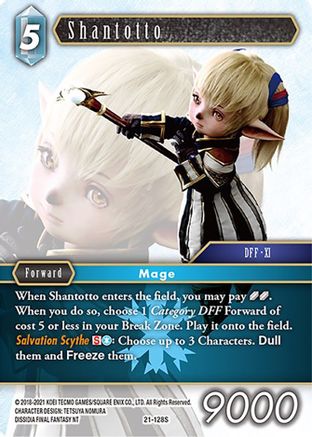 Shantotto (21-128S) - Beyond Destiny Foil