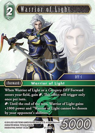 Warrior of Light (21-131S) (21-131S) - Beyond Destiny