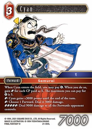 Cyan (21-004L) - Beyond Destiny