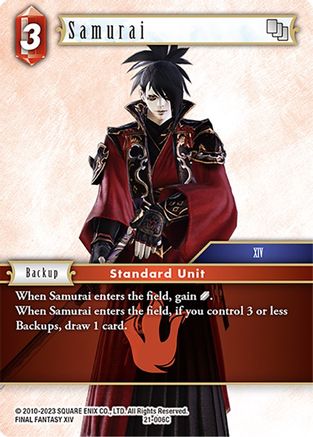Samurai (21-006C) - Beyond Destiny Foil