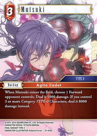 Mutsuki (21-016C) - Beyond Destiny